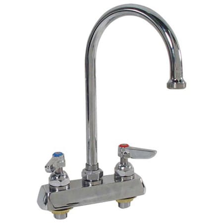 T&S Brass Deck Faucet 4"C Sgn T&S B-1141